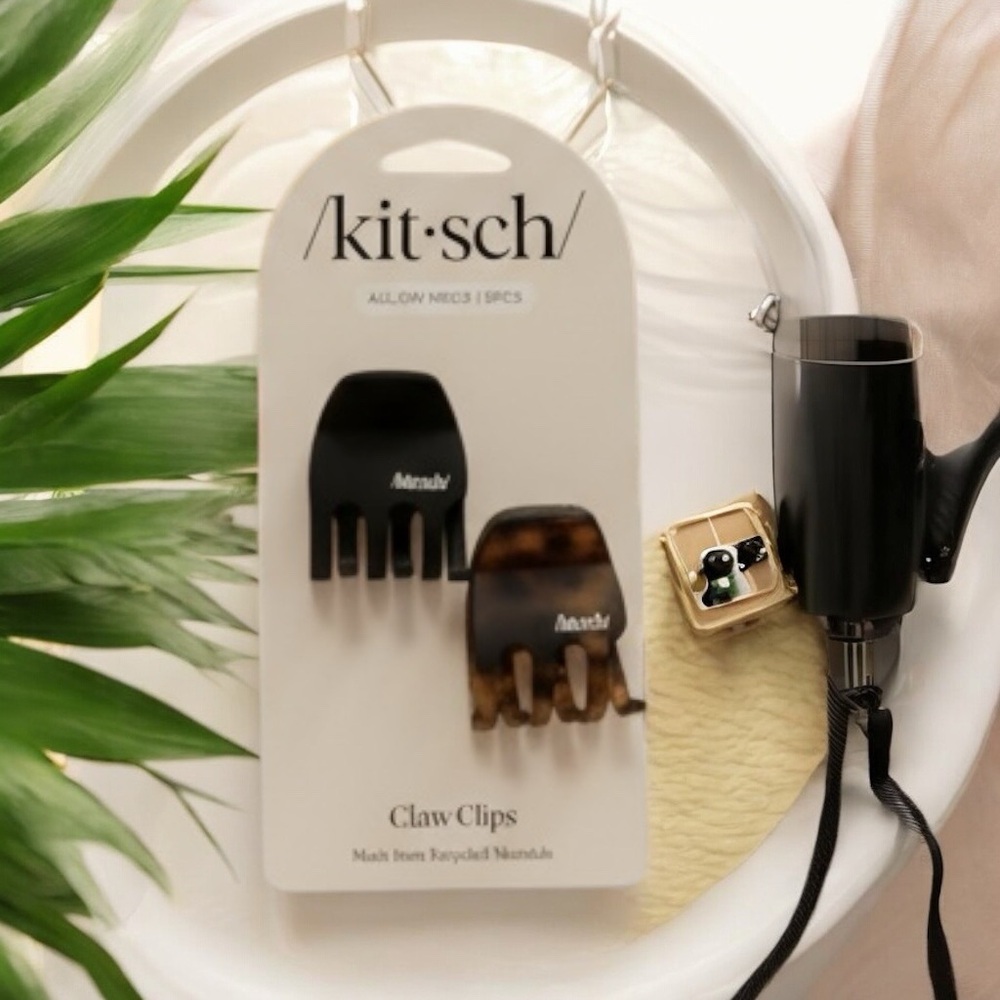 Kitsch Black and Brown Claw Clips